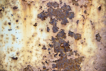 wheathered rust and scratched steel texture useful for background
