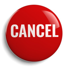 Cancel Red Symbol Icon Isolated
