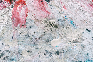 Fototapeta premium Abstract paint texture on canvas for design