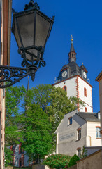 Fototapeta na wymiar Evangelisch-lutherische Stadtkirche 