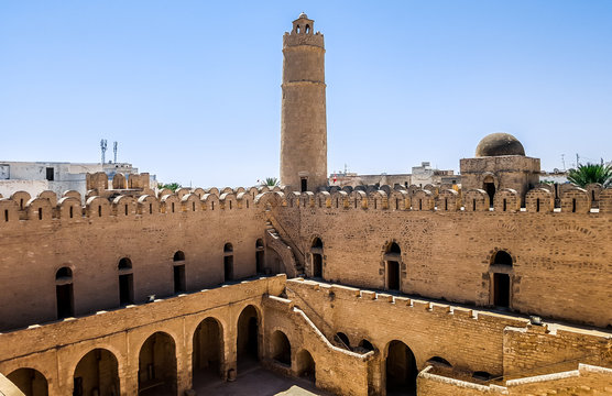 Ribat fortress in Sousse, Tunisia.