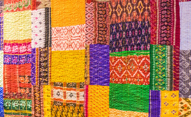 cloth with Uzbek pattern