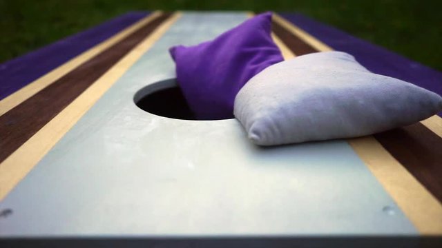 Cornhole Beanbag Toss Game Board