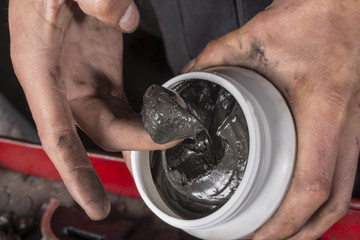 Graphite car grease  Special lubrication for automotive uses