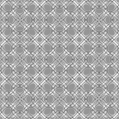  Modern stylish texture. Repeating geometric background with made of circles and wavy lines.