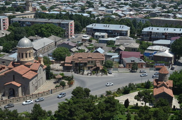 Вид на город