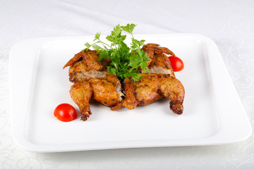 Roasted chicken