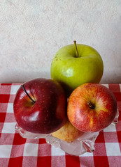 apples in a container