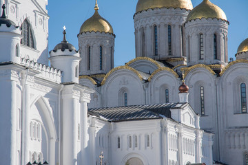 Assumption Cathedral in Vladimir. Golden Ring of Russia