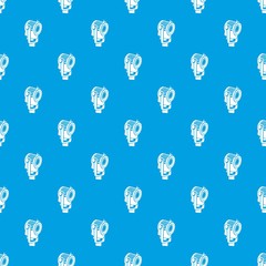 Floodlight pattern vector seamless blue repeat for any use