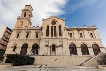 Fototapeta na wymiar St. Mina Cathedral in Heraklion Crete