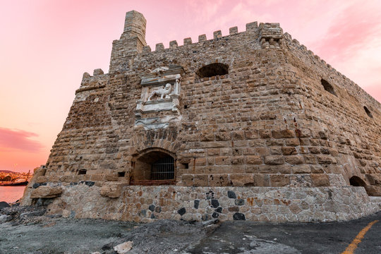 Fortress Kules XIV century in the city of Heraklion Crete