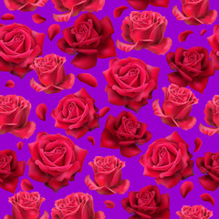 Trend roses pattern