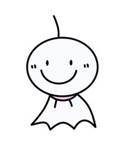 てるてる坊主頬糸(ピンク)