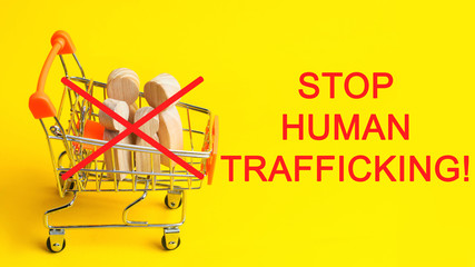 July 30th - World Day Against Trafficking in Human Beings. Human is not a product. Stop child...