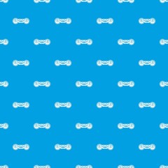 Train wheels pattern vector seamless blue repeat for any use