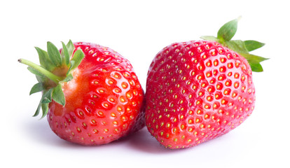 Strawberry isolated on white background. Clipping Path