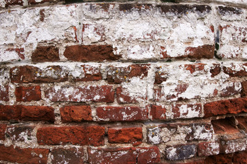 Ancient brick wall