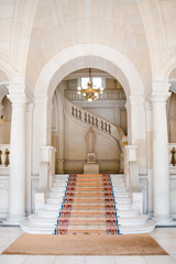 Intérieur de la Mairie