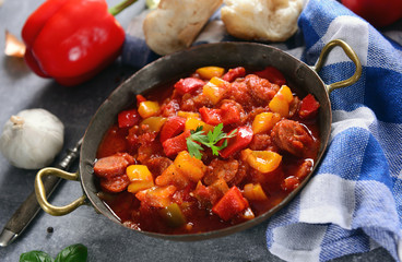 Traditional Hungarian dish - letcho