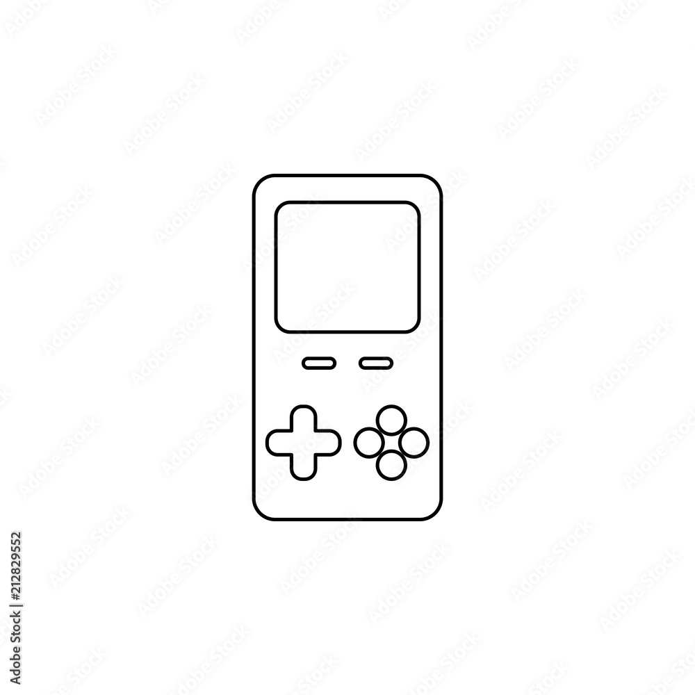 Poster tetris icon. element of cybersport icon for mobile concept and web apps. thin line tetris icon can b