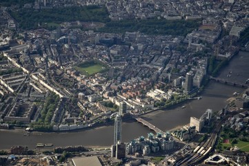 Obraz premium London aerial view
