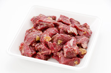 牛肩ロース サイコロ味付け肉