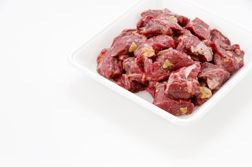 牛肩ロース サイコロ味付け肉
