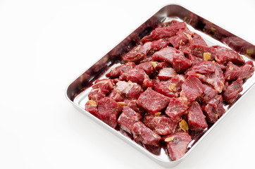 牛肩ロース サイコロ味付け肉