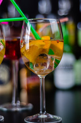 fresh and refreshing cocktails based on gin, a distinctive herbal flavor