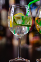 fresh and refreshing cocktails based on gin, a distinctive herbal flavor