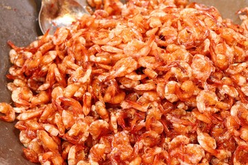 Shrimp sweet at street food