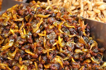 Sweet snail at street food