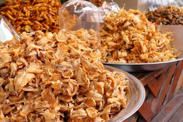 Fish crispy at street food