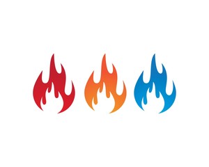 Fire flame Logo Template