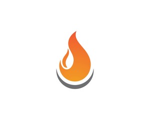 Fire flame Logo Template