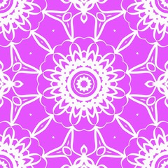 Perfect mandala. Decorative pattern in oriental style. It is vector illustration.