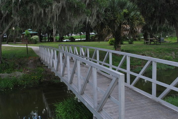 Beautiful scenic park in central Florida