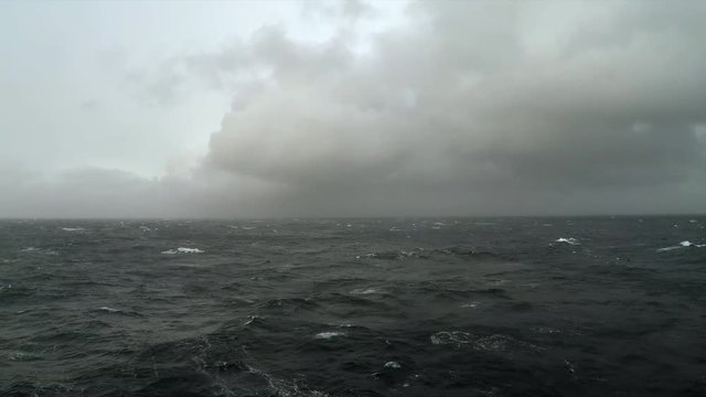View from the Viking Star on a north Atlantic crossing as a storm was building.