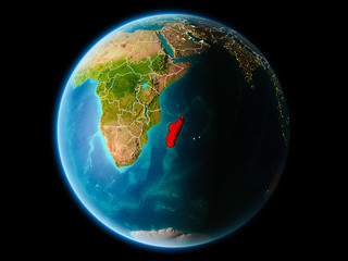 Madagascar in the evening