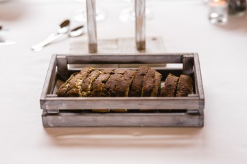 Appetizers in a Mediterranean wedding, a single-bite snack