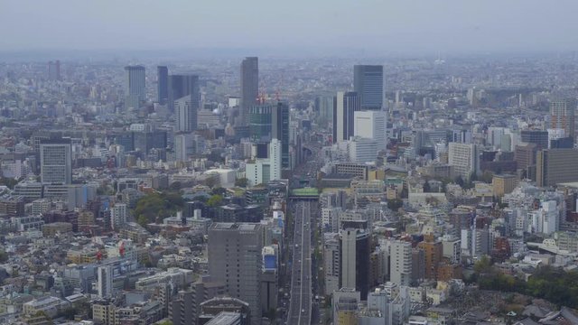 Timelapse Of Tokyo Downtown
