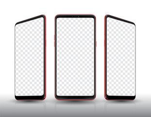 Smartphone mockup.