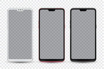 Smartphone mockup.
