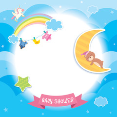 Baby shower card 