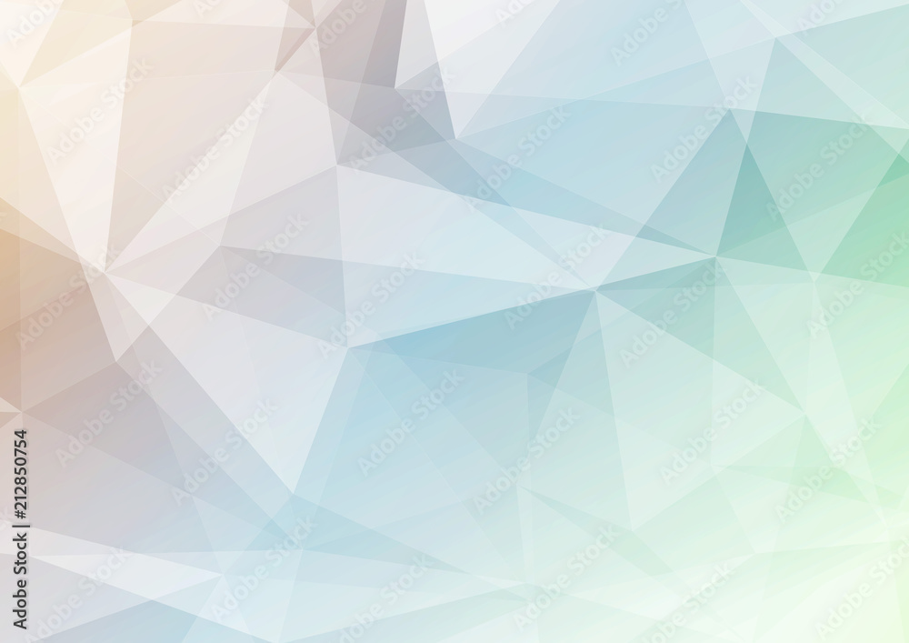 Wall mural bright triangle geometrical pattern hipster style background