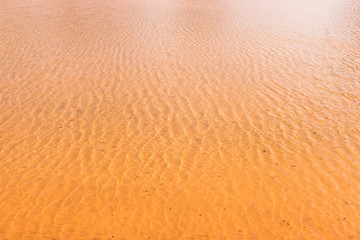 ripple on settlement mud