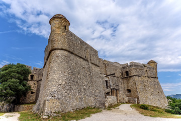 Fototapeta na wymiar Fort de Mont Alban Festung Esterel-Massiv