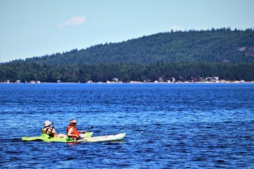 Two kayaks 
