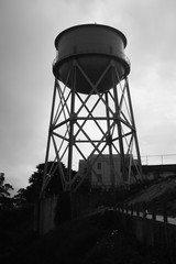 water tower in alcatraz